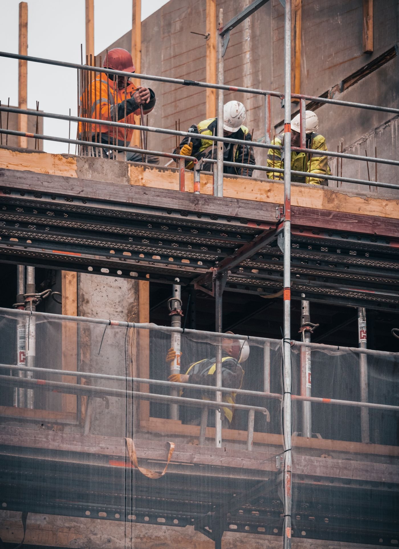 Equipo de CIMBRA Construcciones en obra